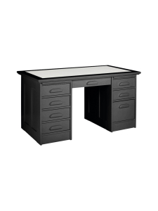 Boknäs - Kirjoituspöytä laatikostoilla - MUSTA | Stockmann