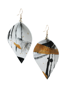 VIAMINNET - Viaminnet x Lotta Sirén -korvakorut - MUSTA / VALKOINEN / KULTA | Stockmann