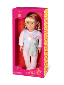OUR GENERATION - OUR GENERATION Nukke Jovie yöpuvussa ja pupu, 46 cm | Stockmann
