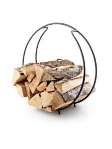 Eva Solo Outdoor - FireGlobe polttopuuteline - MUSTA | Stockmann