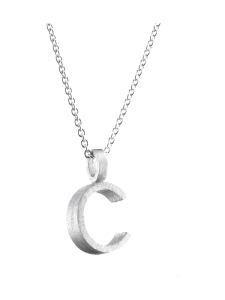 TUOHI Jewelry - SANA LETTER NECKLACE - C TUOHI Jewelry - SANA LETTER NECKLACE - C | Stockmann