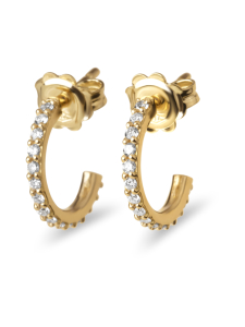 KARAAT Jewelry - Pavé Diamond -korvakorut - 18K YELLOW GOLD | Stockmann