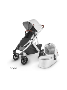 UPPAbaby - UPPAbaby Vista V2 yhdistelmävaunut - BRYCE (GREY/WHITE) | Stockmann
