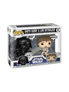 STAR WARS - FUNKO POP! Vinyylihahmo: Star Wars - Darth Vader & Luke Skywalker (Sayings), 2-pack STAR WARS - FUNKO POP! Vinyylihahmo: Star Wars - Darth Vader & Luke Skywalker (Sayings), 2-pack | Stockmann