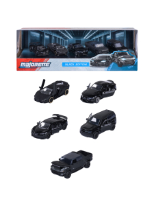 DICKIE TOYS - DICKIE TOYS Black Edition 5-osainen lahjasetti, mittakaava 1:64 | Stockmann