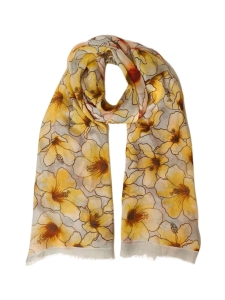 Lasessor - Fiori -lyocell huivi - KELTAINEN | Stockmann