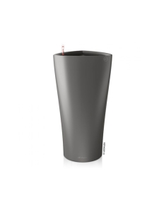 Lechuza - Delta Premium Tummaharmaa Altakasteluruukku  ∅40 korkeus 75cm - TUMMAHARMAA KIILTÄVÄPINTA | Stockmann