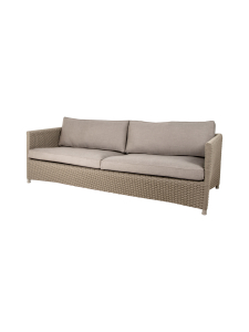Cane-Line - Diamond- 3-istuttava sohva - TAUPE | Stockmann