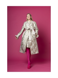 Miia Halmesmaa - BROKADITAKKI, VAALEANPUNAINEN MINTTU - VAALEANPUNAINEN | Stockmann