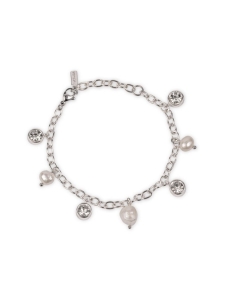 pfgSTOCKHOLM - Pearls for girls-Petite Pearl Rannekoru - SILVER | Stockmann