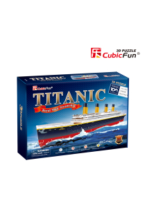 CUBIC FUN - CUBICFUN 3D palapeli Titanic suuri CUBIC FUN - CUBICFUN 3D palapeli Titanic suuri | Stockmann