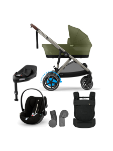 CYBEX - Cybex eGazelle S starttipaketti XL - MOSS GREEN | Stockmann