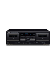 Teac - Teac W-1200 Kaksipesäinen kasettisoitin - MUSTA Teac - Teac W-1200 Kaksipesäinen kasettisoitin - MUSTA | Stockmann