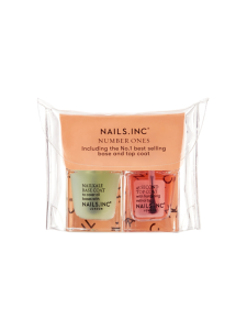 NAILS INC - Number Ones Mini Base and Top Coat Duo -alus- ja päällyslakat 2x5ml NAILS INC - Number Ones Mini Base and Top Coat Duo -alus- ja päällyslakat 2x5ml | Stockmann