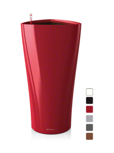 Lechuza - Delta Premium Punainen Altakasteluruukku  ∅40 korkeus 75cm - PUNAINEN KIILTÄVÄPINTA | Stockmann