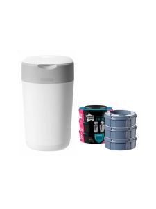 Sangenic - Sangenic Twist & Click vaipparoskis ja kasetit 6kpl | Stockmann