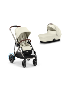 CYBEX - Cybex eGazelle S yhdistelmävaunut - SEASHELL BEIGE | Stockmann