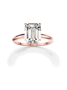 Olli Johan Lindroos - Moon N' Back Sormus 0.50-3.00ct Emerald Ruusukulta | Stockmann