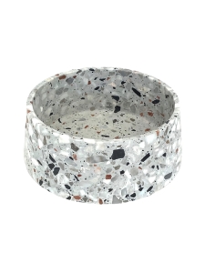 Studio Animaux - Luonnonkivinen design ruokakulho - Terrazzo | Stockmann