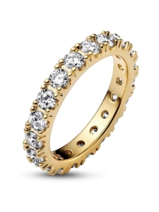 Pandora - Pandora Timeless kirkas sormus, 14k kullattu, kuutiollinen zirkonia – 160050C01 | Stockmann