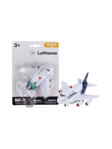 Daron - DARON Lufthansa-lentokone valoilla ja äänillä, 13 cm | Stockmann