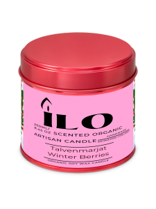Ilo Scented Candels - ILO Luomu Soijavaha Tuoksukynttilä Talvenmarjat | Stockmann