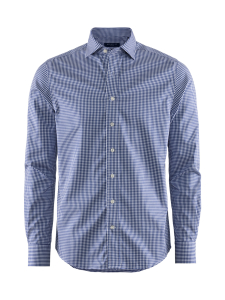 Berkeley - Checkton Shirt -kauluspaita - NAVY/WHITE | Stockmann
