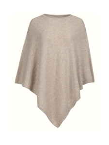 Lasessor - Ingela -merinovillasekoiteponcho - BEIGE | Stockmann