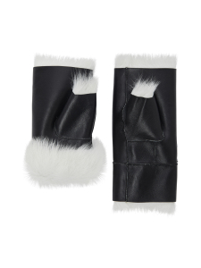 Onar - Alexandra Gloves - BLACK & WHITE | Stockmann