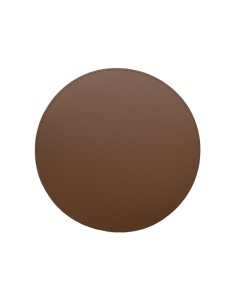 MIIKO - Nahkainen pöytätabletti pyöreä, ruskea - RUSKEA | Stockmann