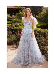 Ladivine - A1332 juhlamekko - BLUE/PINK | Stockmann