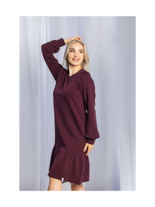 Nakoa - Poppy Dress, Burgundy - BURGUNDY | Stockmann
