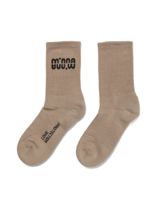 MINNA MINNA by Minna Parikka - LOVE & PROTECTION Beige Socks - BEIGE | Stockmann