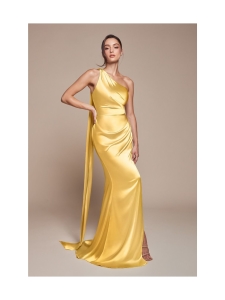 Ladivine - 7454 juhlamekko - LIGHT YELLOW | Stockmann