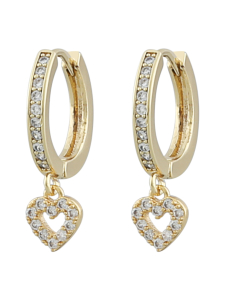 Snö Of Sweden - Valentina round ear g/clear - Snö of Sweden - KULTA | Stockmann