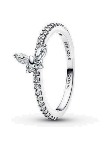 Pandora - Pandora Timeless kirkas sormus, perhonen, hopea, kuutiollinen zirkonia – 194269C03 | Stockmann