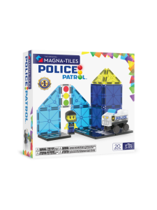 MAGNA-TILES - MAGNA-TILES magneettirakennussetti Poliisipartio, 20 osaa | Stockmann