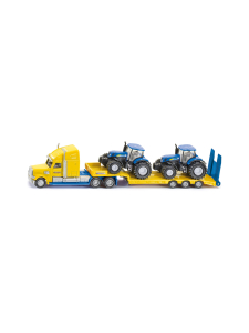 SIKU - SIKU Kuljetusrekka ja 2 New Holland -traktoria, 1:87, 22,2 cm | Stockmann