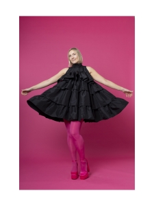 Miia Halmesmaa - FLOUNCE- FRILLAMEKKO, MUSTA - MUSTA Miia Halmesmaa - FLOUNCE- FRILLAMEKKO, MUSTA - MUSTA | Stockmann