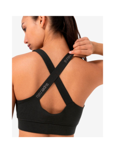 super.natural - Naisten Rubberribbra merinovillaiset urheiluliivit - JET BLACK | Stockmann