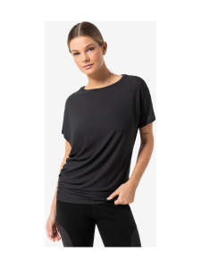 super.natural - Naisten Loose Air merinovillainen t-paita - JET BLACK | Stockmann