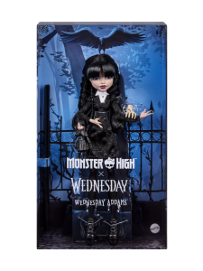 MONSTER HIGH - MONSTER HIGH® Wednesday X Monster High Main Collection -nukke, Wednesday, 26 cm | Stockmann