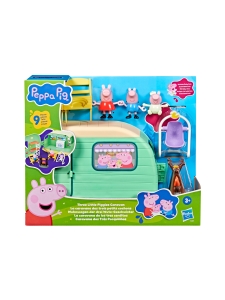 PEPPA PIG - PEPPA PIG Leikkisetti Kolme pientä possua ja matkailuvaunu | Stockmann