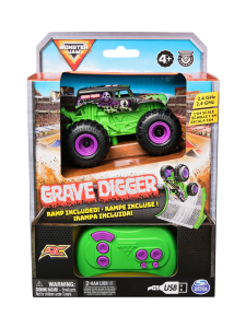 MONSTER JAM - MONSTER JAM Kauko-ohjattava monsteriauto Grave Digger, 9,9 cm, 1:64 | Stockmann
