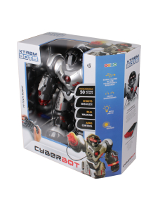 XTREM BOTS - XTREM BOTS Ohjelmoitava robotti Cyber Bot, 35 cm | Stockmann
