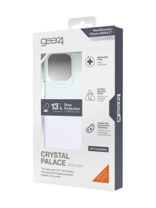 Zagg - Gear4 D3O Crystal Palace iPhone 12/12 Pro 6.1inch Case Clear Zagg - Gear4 D3O Crystal Palace iPhone 12/12 Pro 6.1inch Case Clear | Stockmann