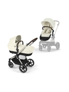 CYBEX - Cybex Eos Lux yhdistelmävaunut - SEASHELL BEIGE | Stockmann