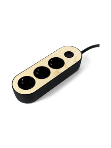 MyNolla - Design Jatkojohto, 2m - Saarni - BLACK | Stockmann