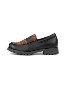 Pomar - JASMIN loaferit - BLK NAPPA/LEOPARD/TAN S | Stockmann