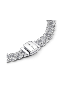 Pandora - Pandora Timeless kuubalainen pavérannekoru, hopea - 593008C01 | Stockmann